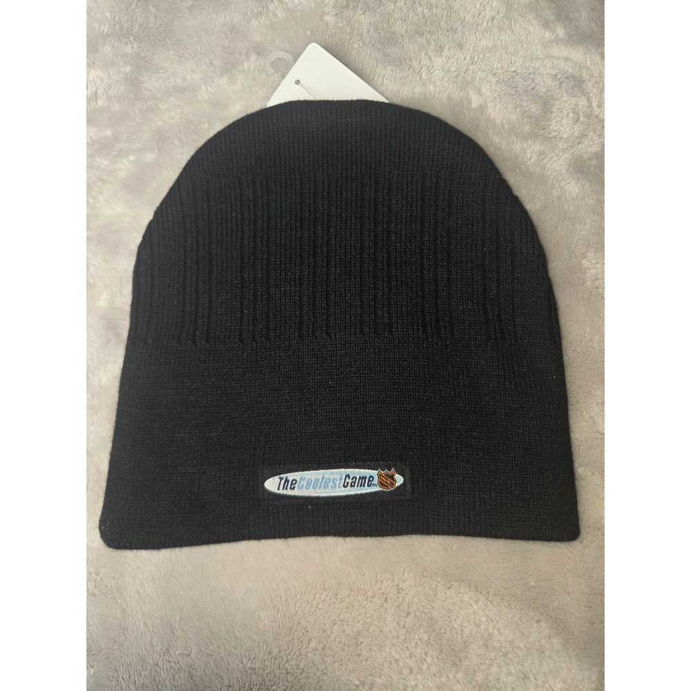 Florida Panthers Vintage Beanie Hat Black Embroidered Knit Cap OSFM NWT - Picture 3 of 4